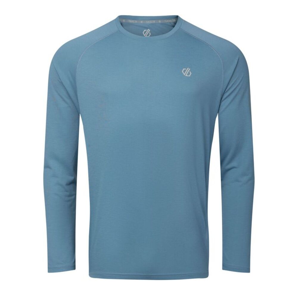 Dare 2B Mens Agile Long-Sleeved T-Shirt / Dusky Blue